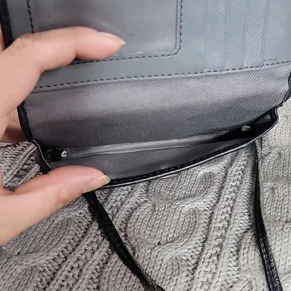 Black Fossil Wristlet/Crossbody - Picture 6 of 14